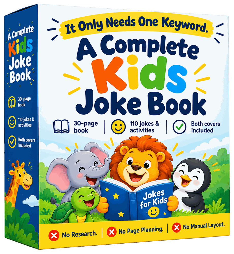 GiggleDeck — a complete kids joke book